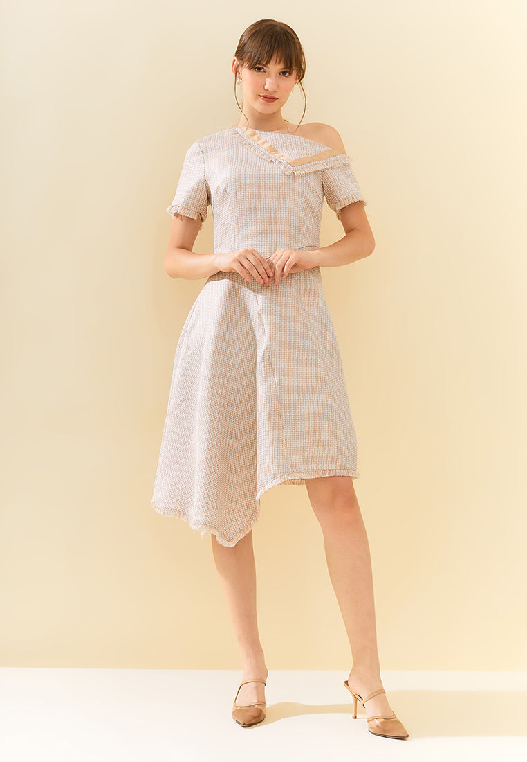 Millie Tweed Dress – ESYE Singapore