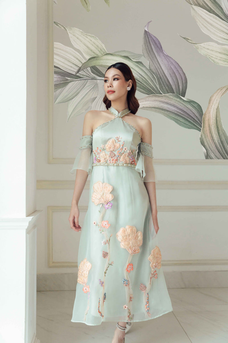 "Vignette Florale" | Oubliette Cheongsam