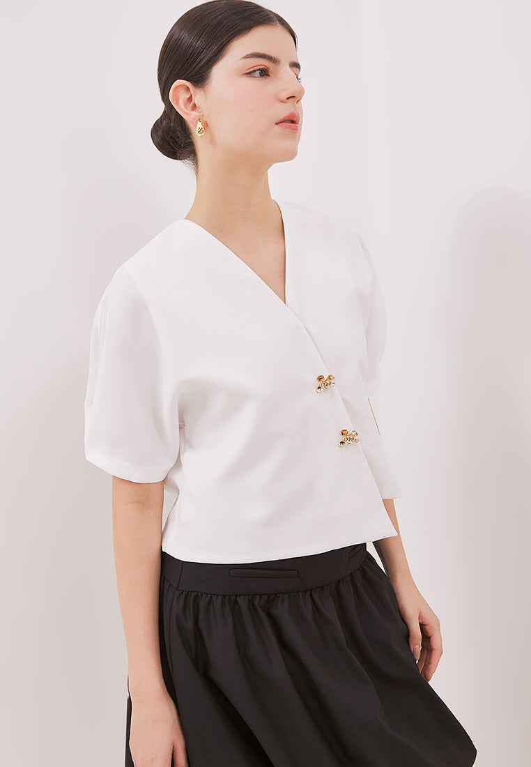 Polly Skirt - Mini Bubble Cotton Skirt