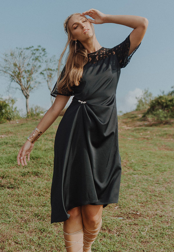 "Elysium" | Cassia Drape Dress