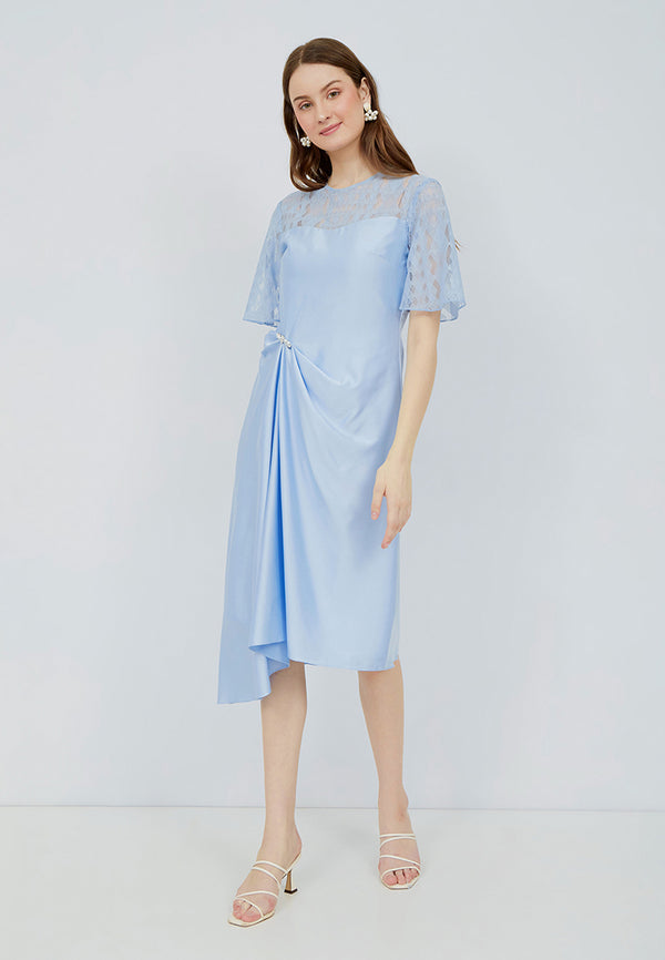 Cassia Drape Dress