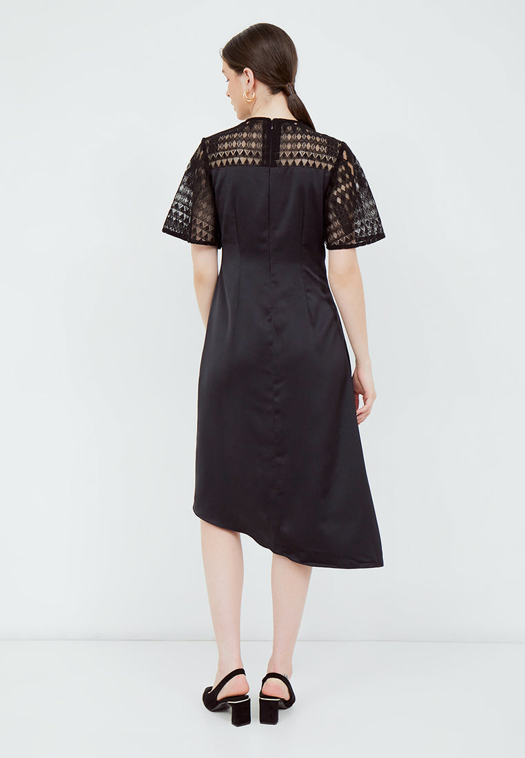 Cassia Drape Dress