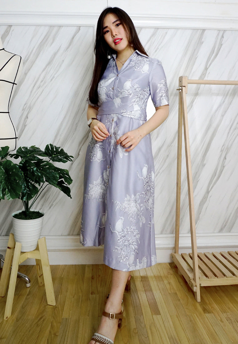Stacy Print Dress