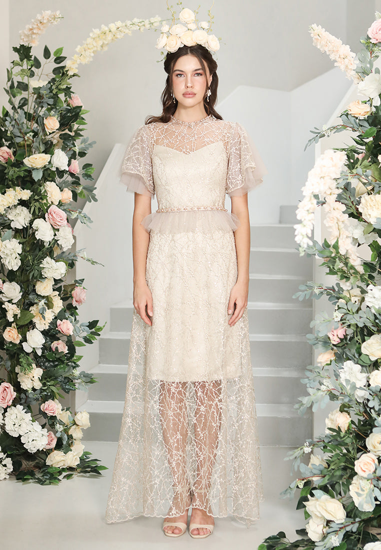 "Feuillage" | Calenne Dress