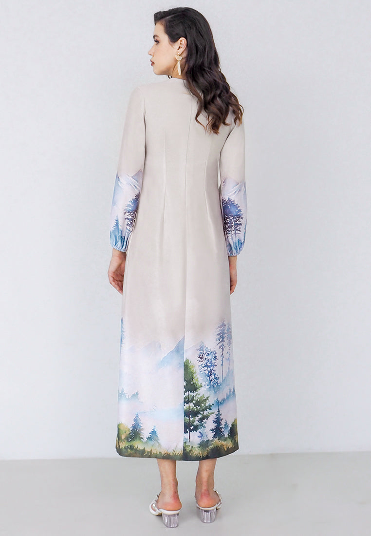 Marrie Print Dress