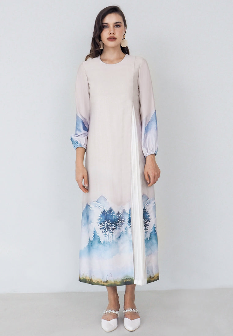 Marrie Print Dress
